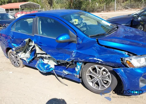 2017 Chevrolet Sonic Lt Auto from USA, damaged, VIN 1G1JD5SB3H4158513